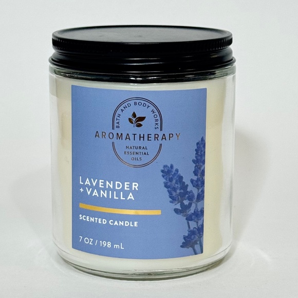Bath & Body Works Other - LAVENDER VANILLA Single Wick Candle